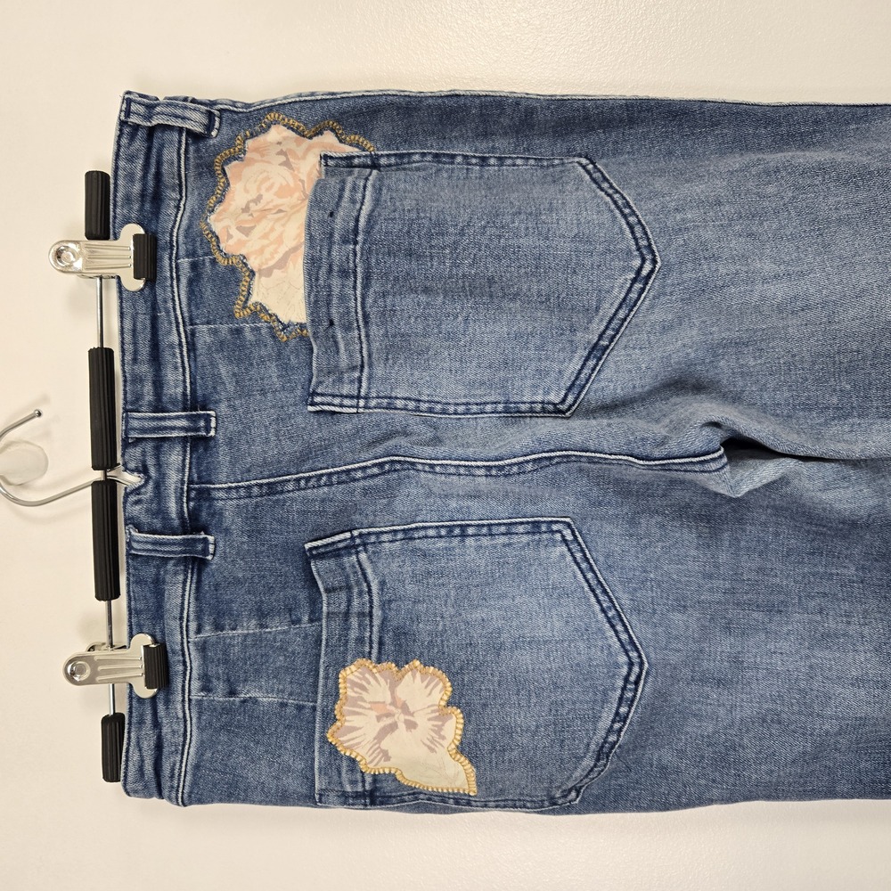 Pilcro and the Letterpress High-rise trouser bootcut Blue 30 - Picture 4 of 5